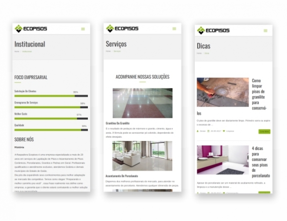 Raspadora Eco Pisos - Site